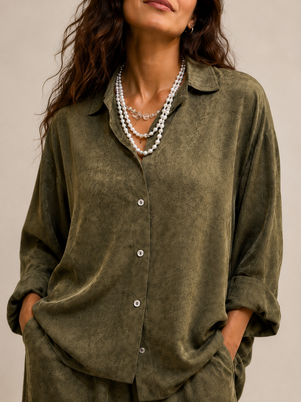 Vintage silk ensemble