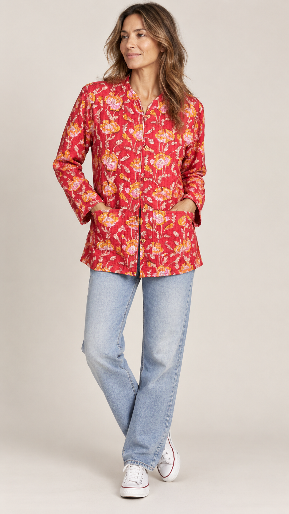 Hand Block Printed Jacket