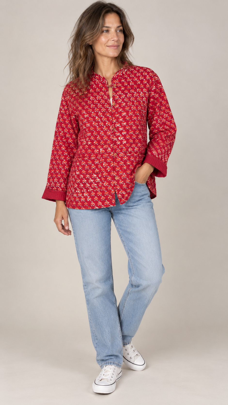 Hand Block Printed Jacket