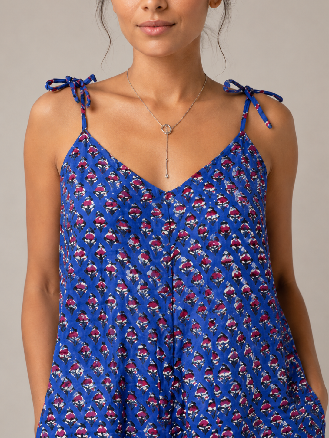 Hand Block Printed Jumpsuit