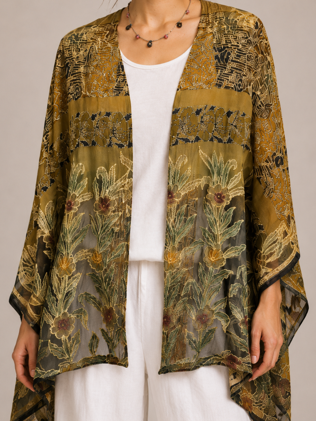Vintage Silk cape