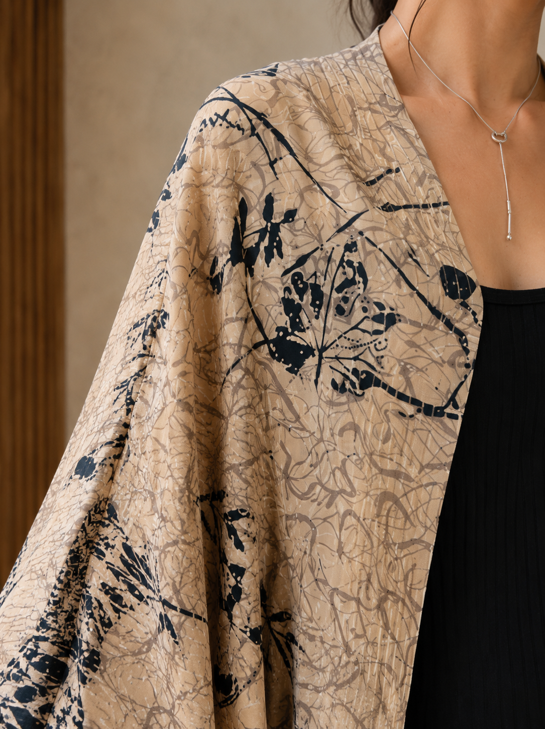 Vintage Silk cape