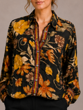 Vintage Silk Button Shirt