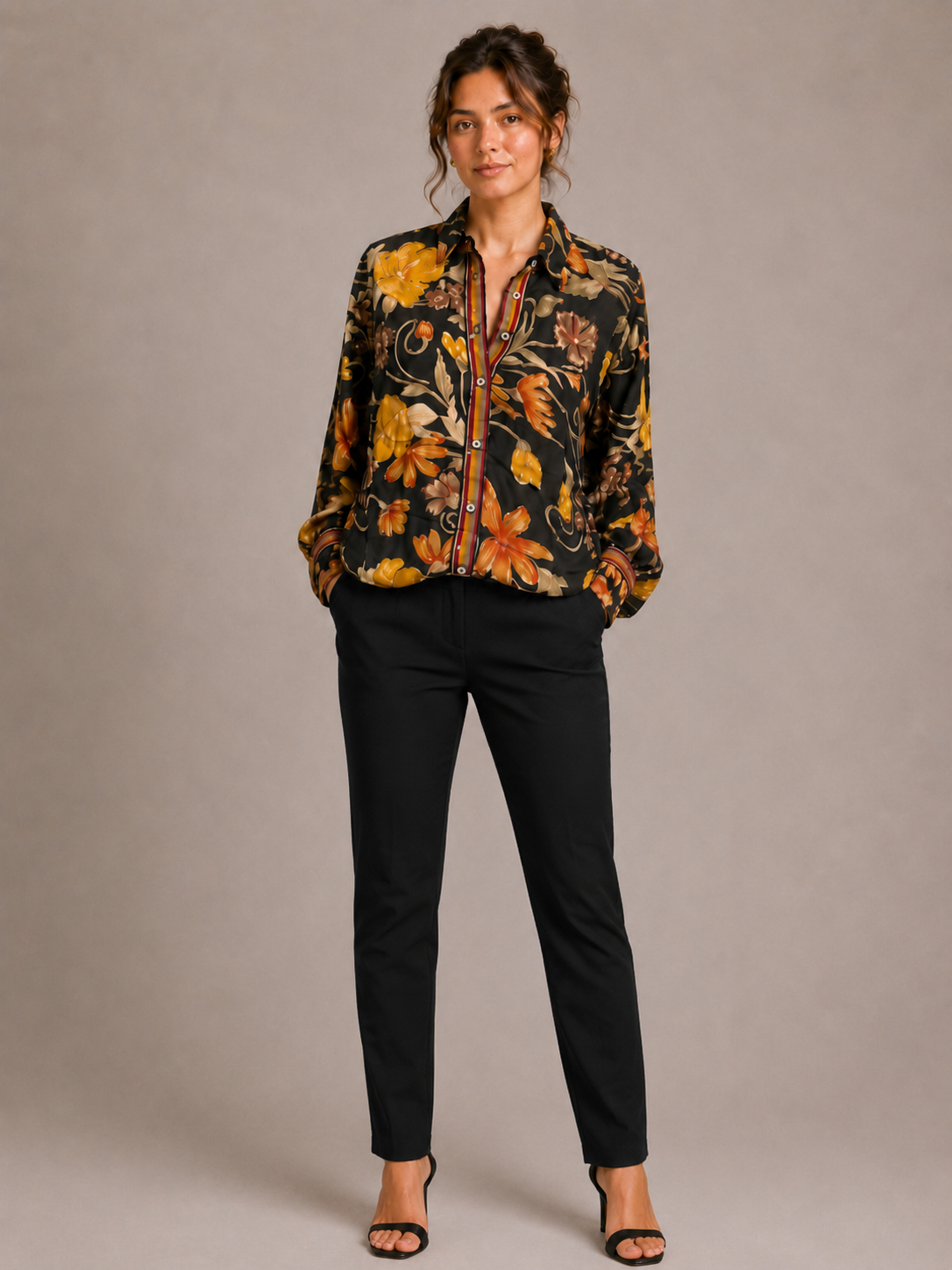 Vintage Silk Button Shirt