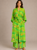 Lounge Wear Kimono with draw string pants