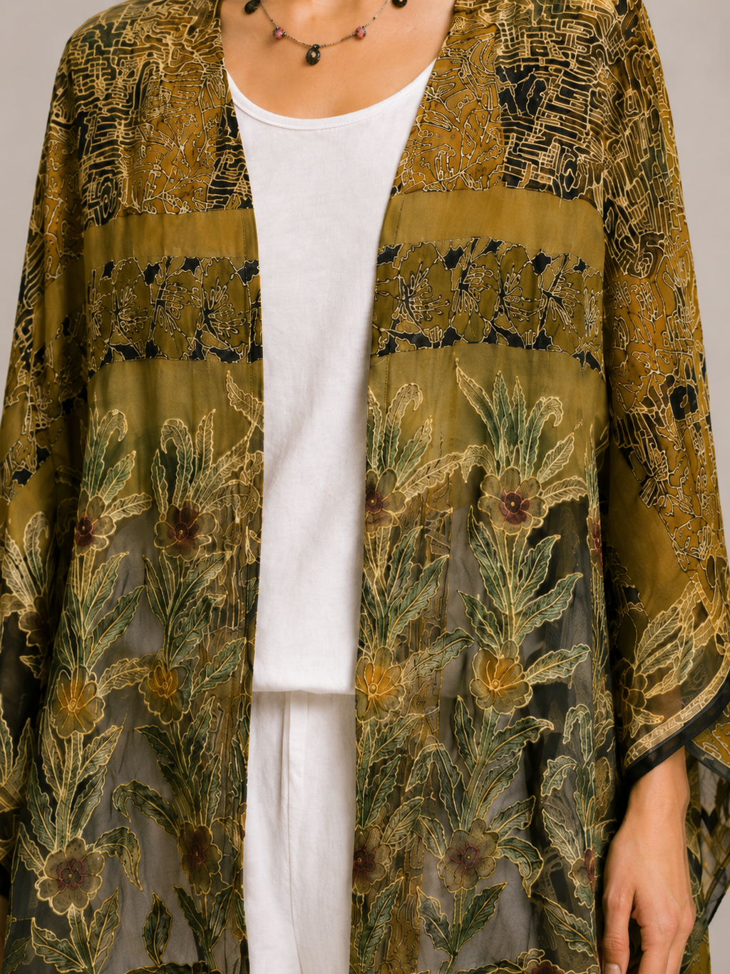 Vintage Silk cape