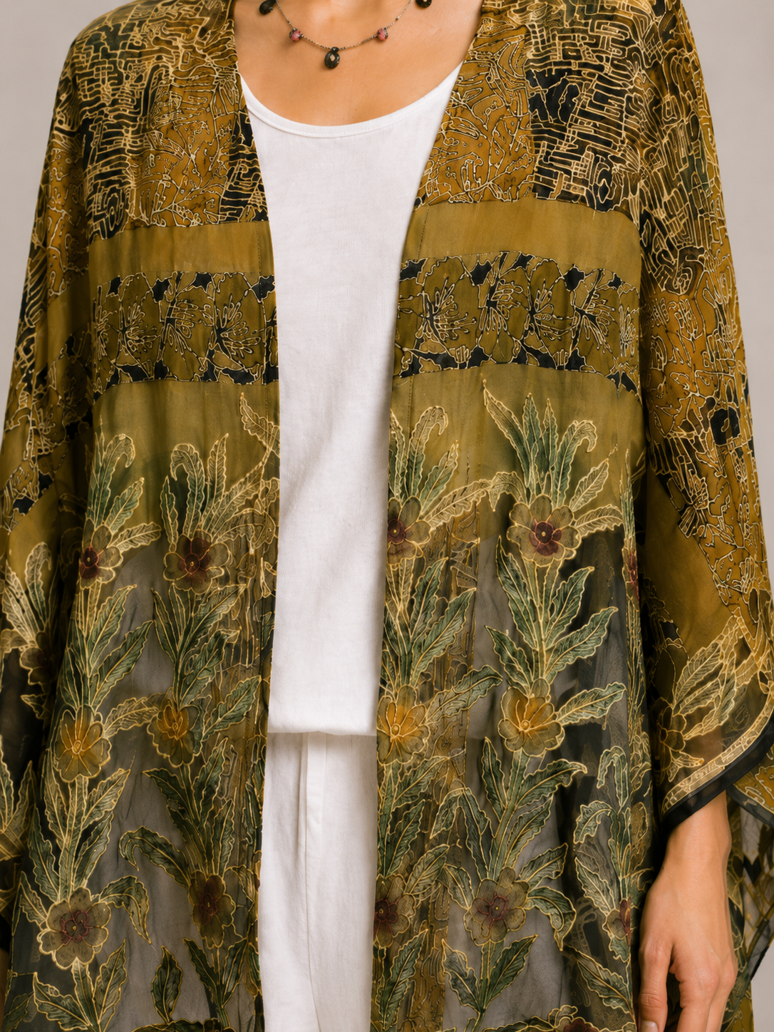 Vintage Silk cape