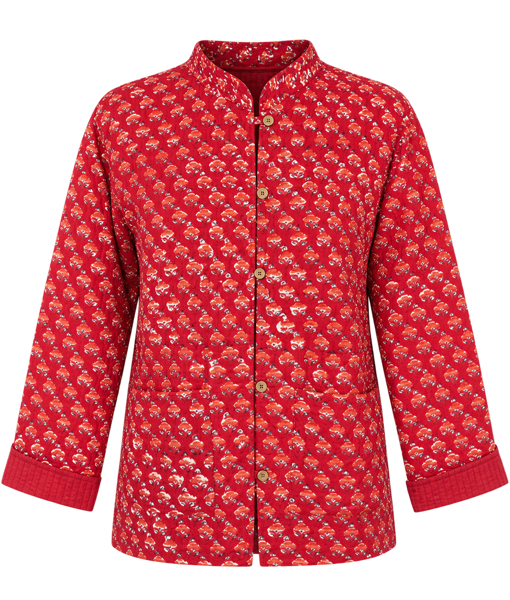 Hand Block Printed Jacket